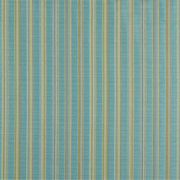 Fine-Line 54 in. Wide Turquoise And Green Stripe Upholstery Jacquard Fabric FI2933940